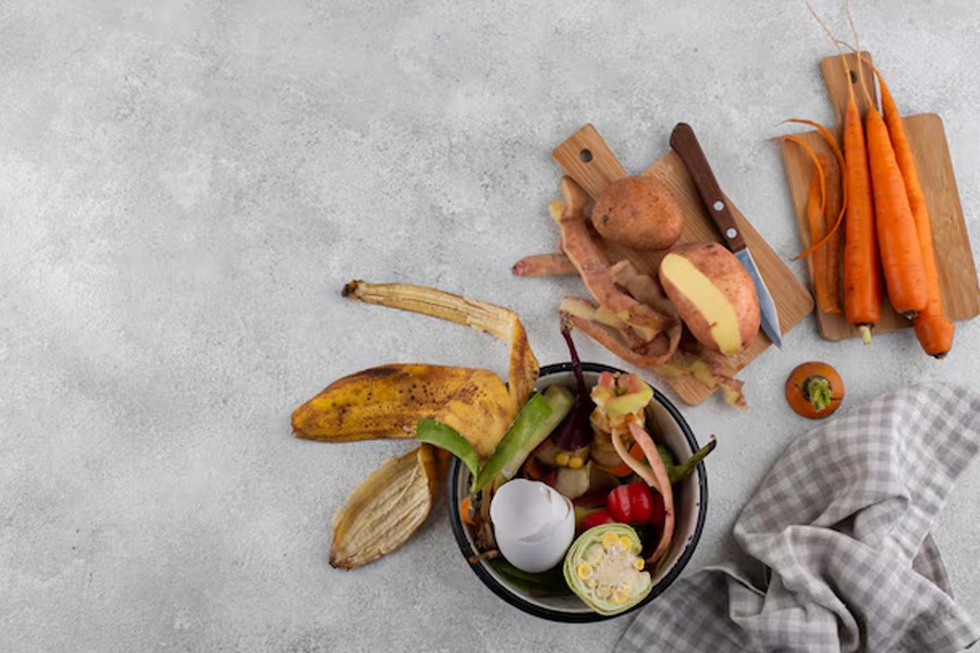 Composted Kitchen Scraps