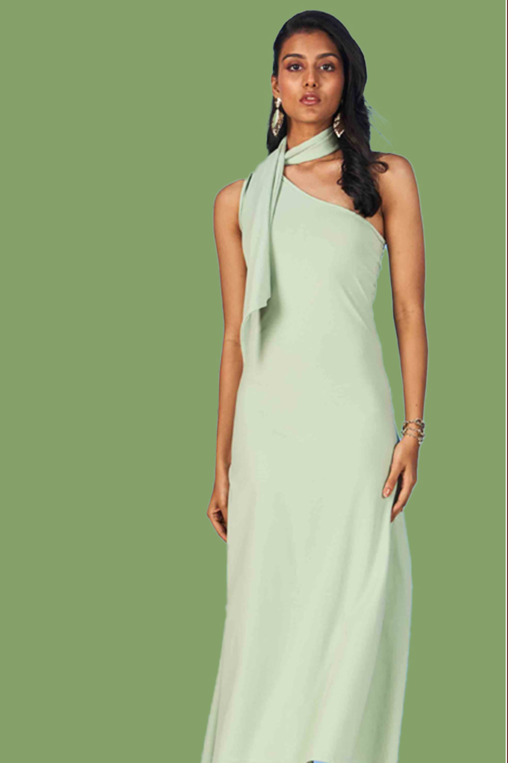 Jade Scarf Dress