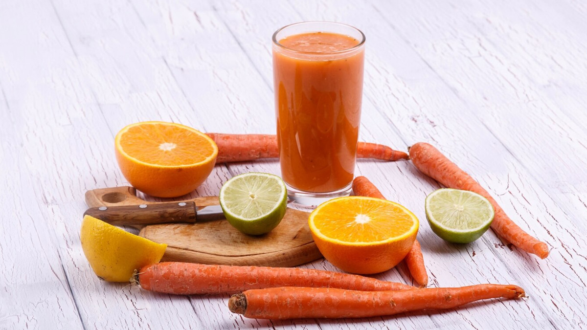 Orange and Carrot Detox Drink Recipe