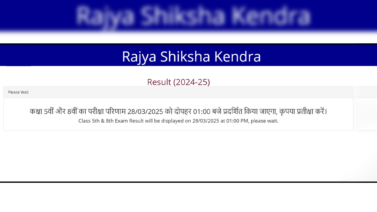 RSKMP MP Board Class 5th And 8th Result 2025 Here Is The Direct Link To Check Marks Online