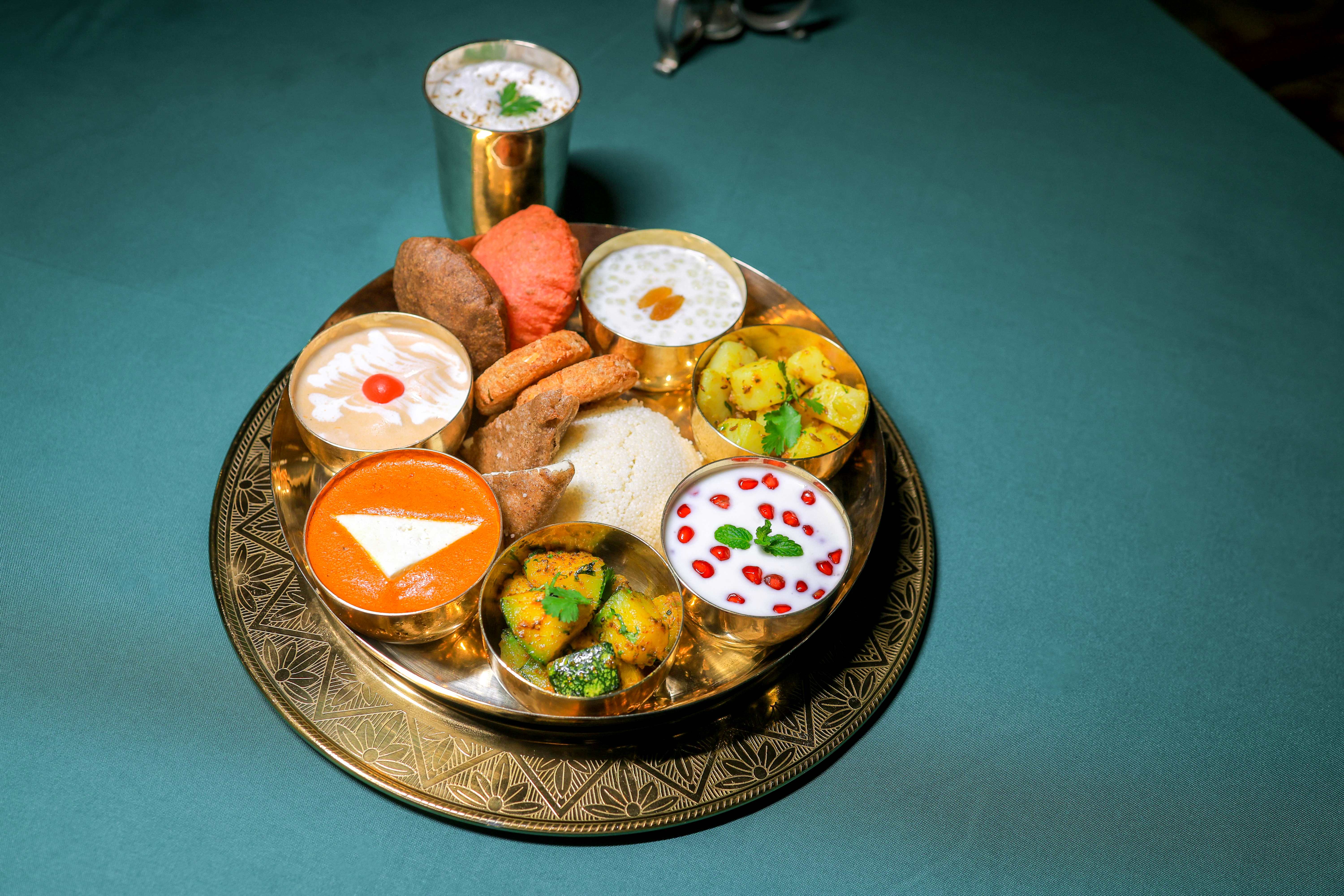 Navratri Thali at Noormahal Palace Hotel (2025)