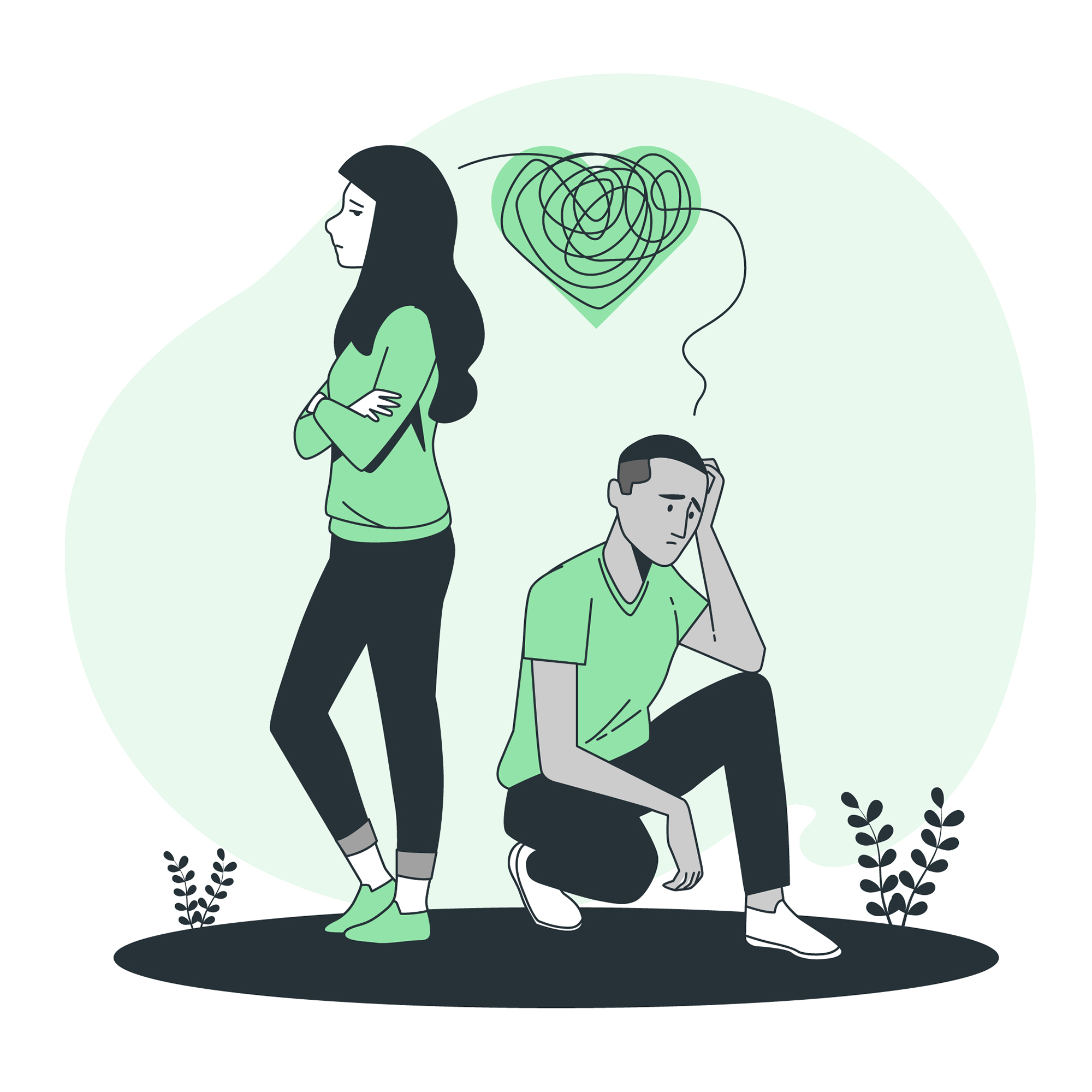 silent in relationship