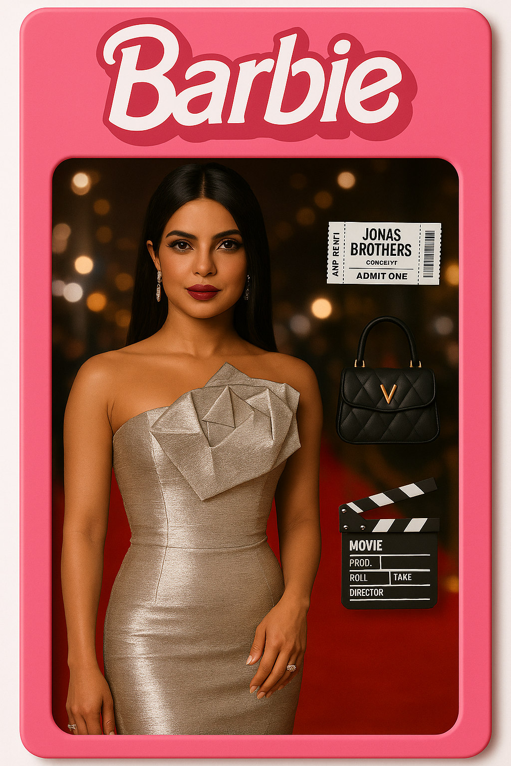 priyanka chopra as barbie real