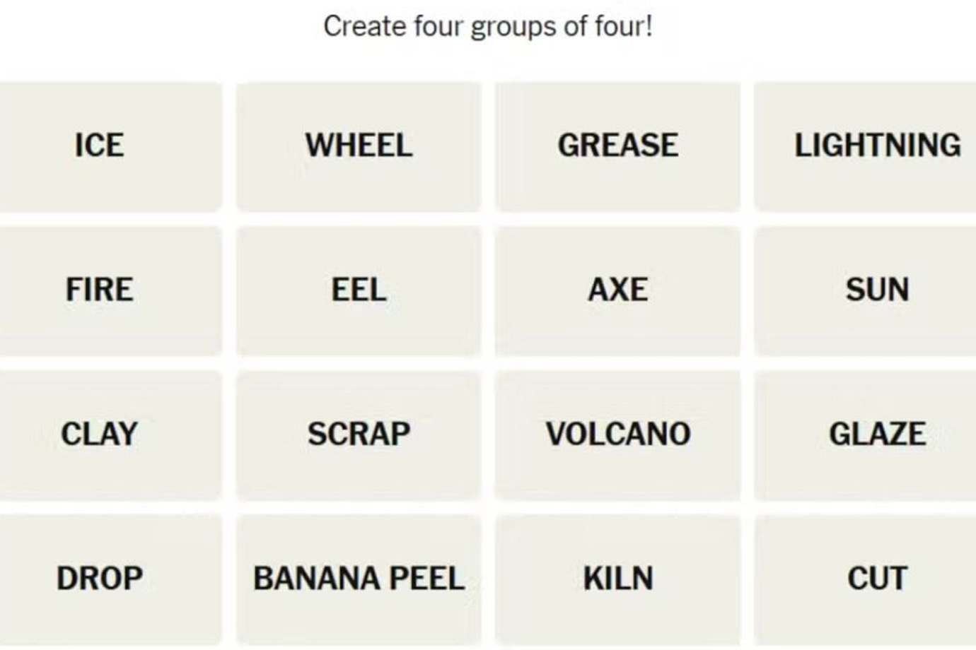 nyt connections for april 22 2025