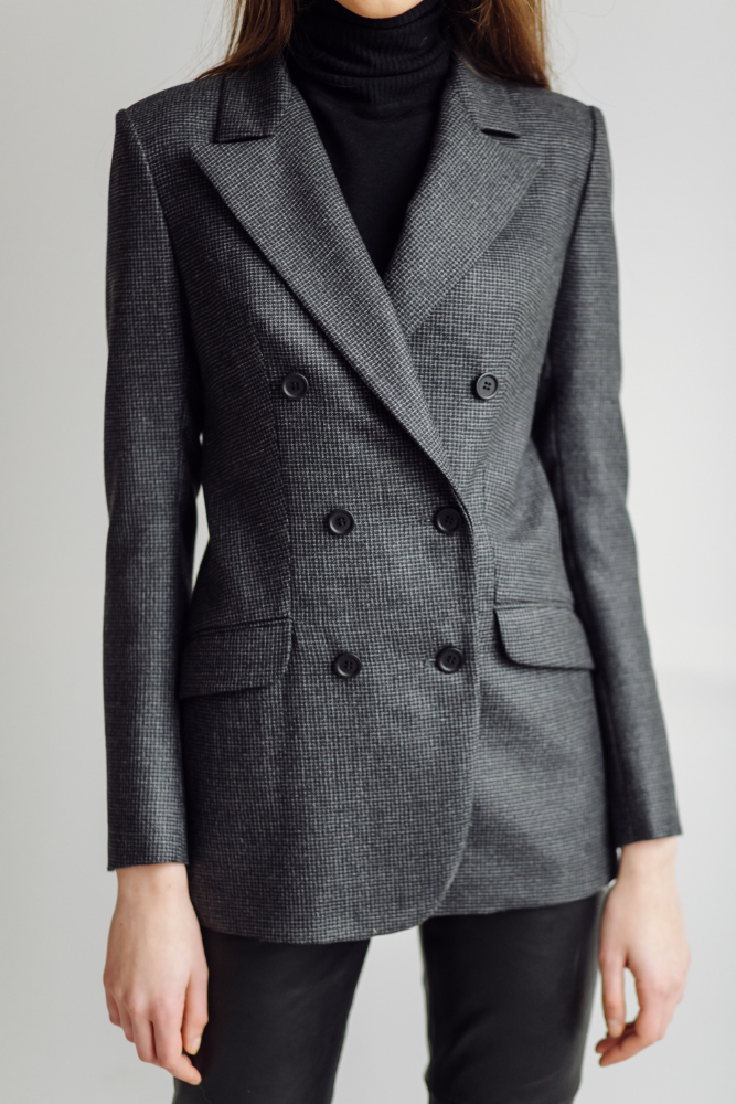 A Double Breasted Blazer