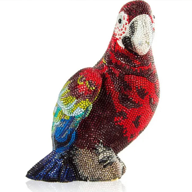 parrot-shaped clutch