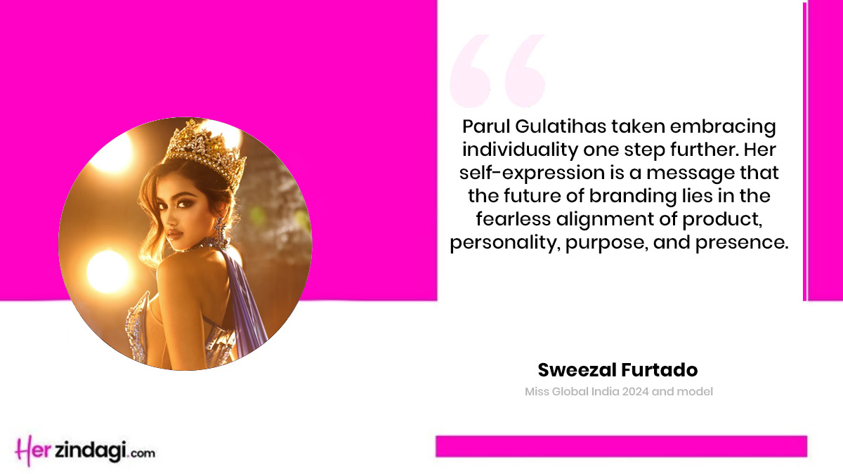 Parul Gulati's debut at Cannes