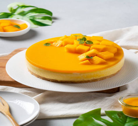 mango cheesecake