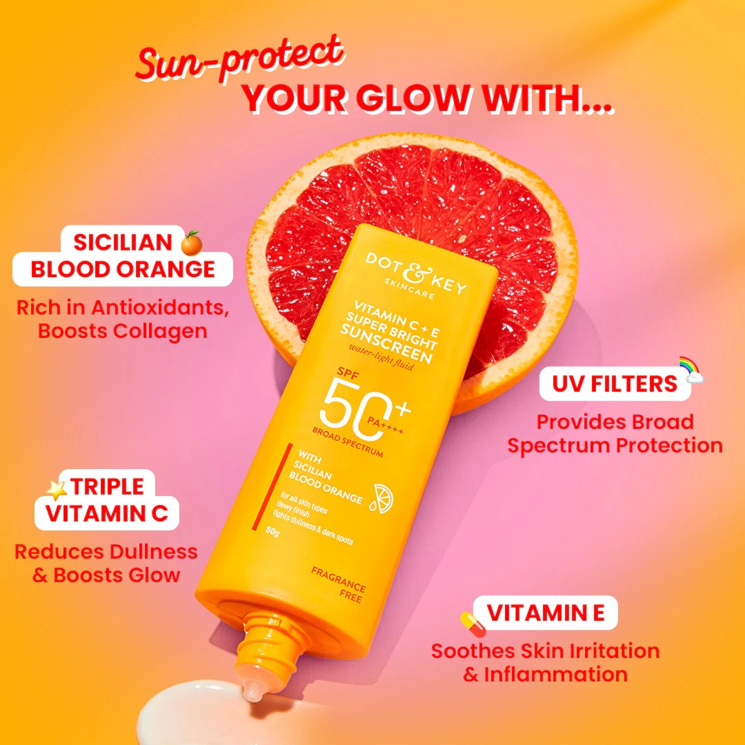 Dot & Key Vitamin C & E Daily Glow Sunscreen Gel SPF 50