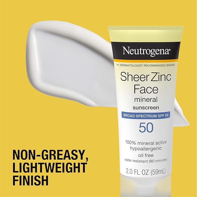 Neutrogena Sheer Zinc Dry-Touch Sunscreen Gel