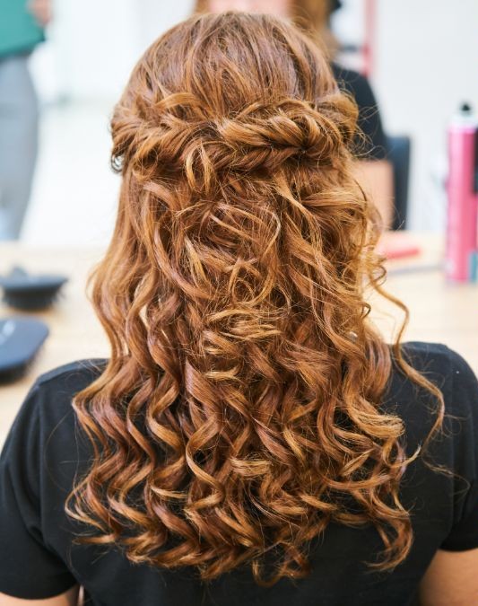 Pinned-Back Curls