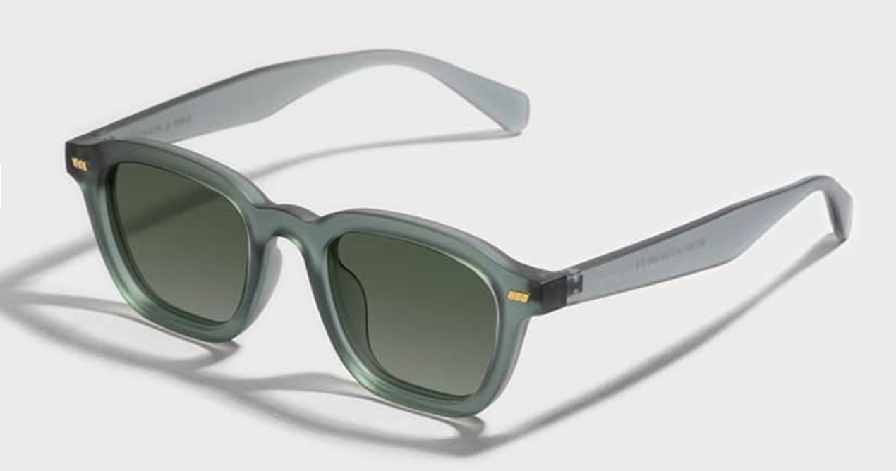 Sam&Marshall Unisex Square Sunglasses with UV Protected Lens