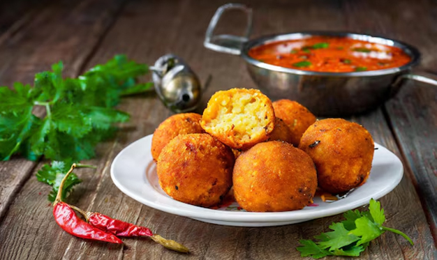 South Indian-Style Pakoras