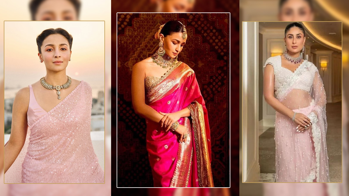 Light Pink Sleeveless Saree Blouse With Queen Anne Neckline