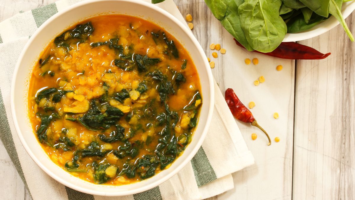 Spinach And Lentil Soup