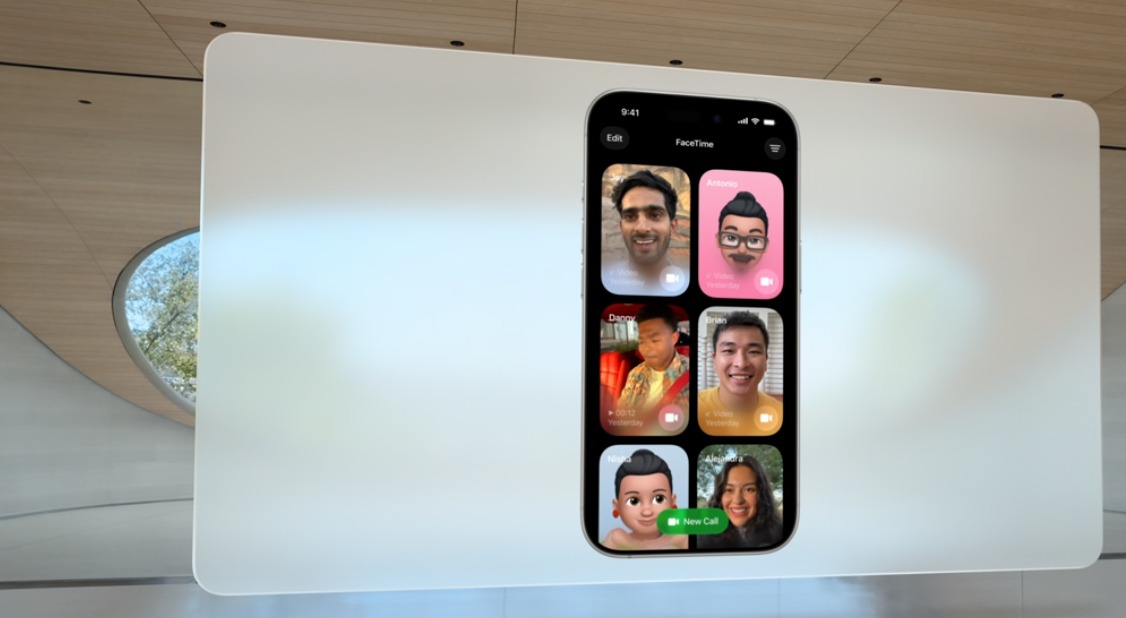 new facetime landing page