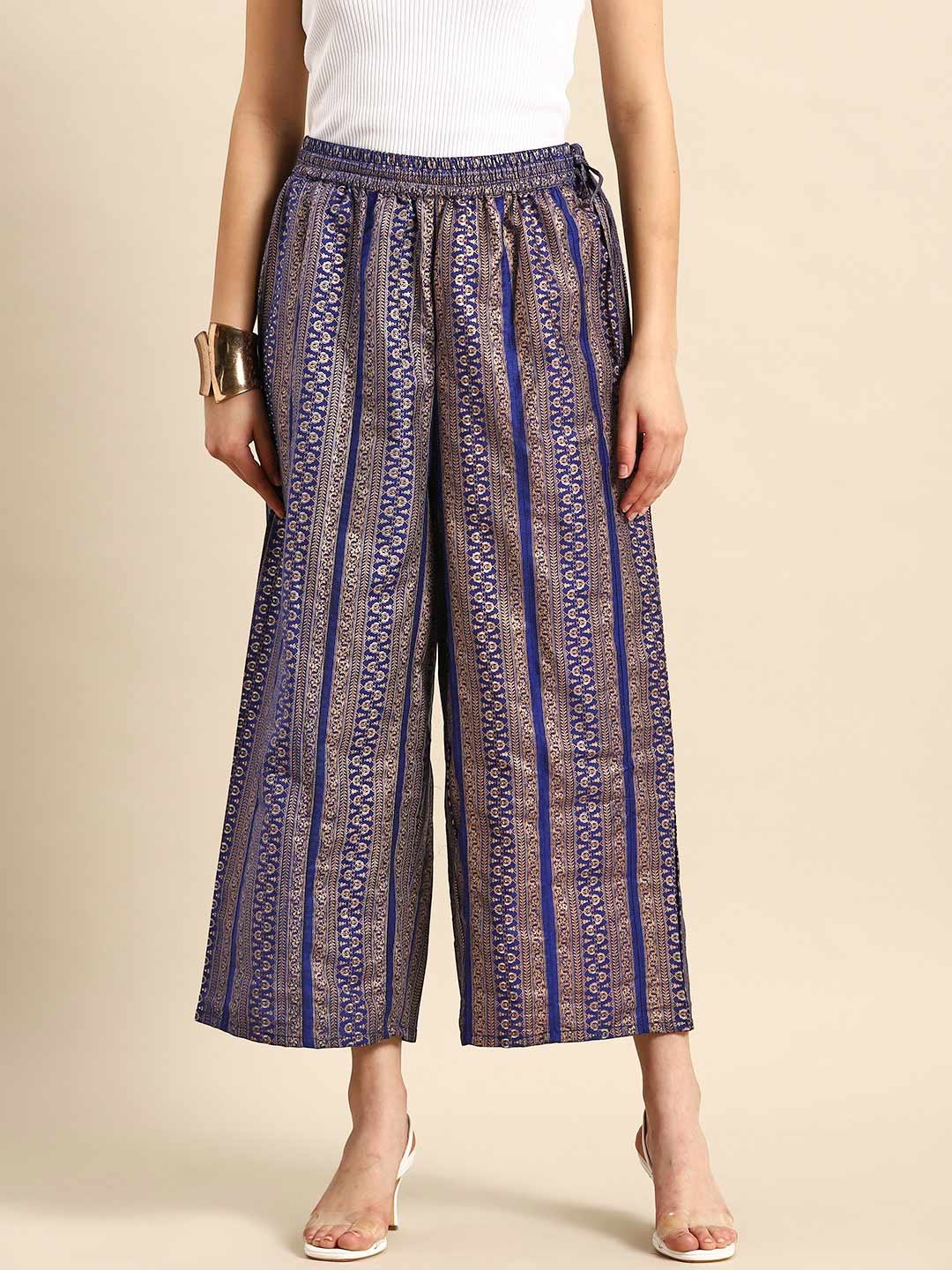 Floral Cotton Pant Design