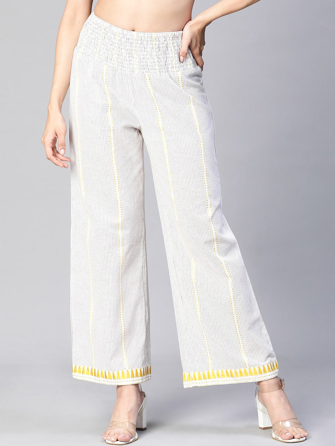 Striped Cotton Pant Design