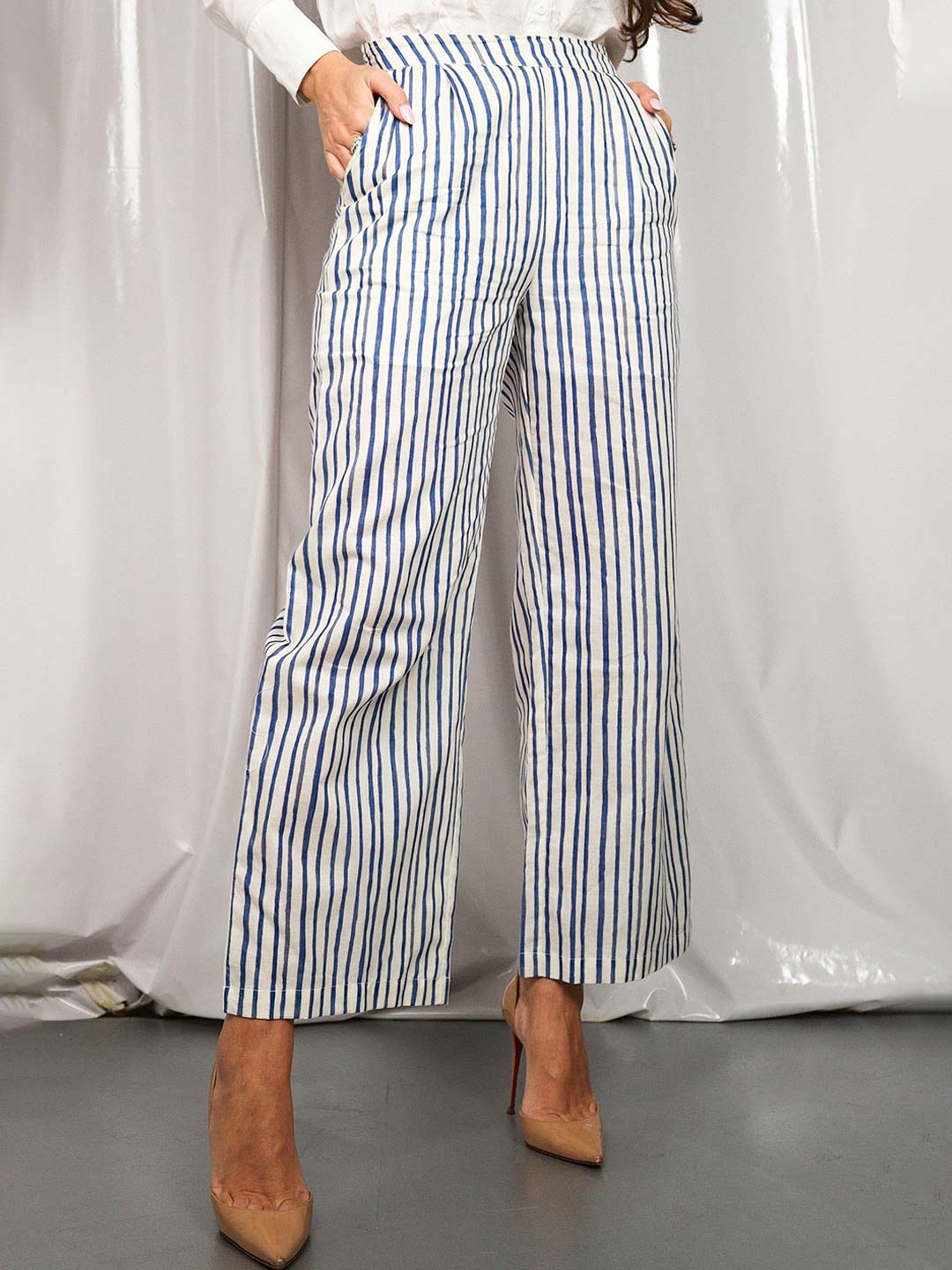Wide Leg Cotton Pant Design