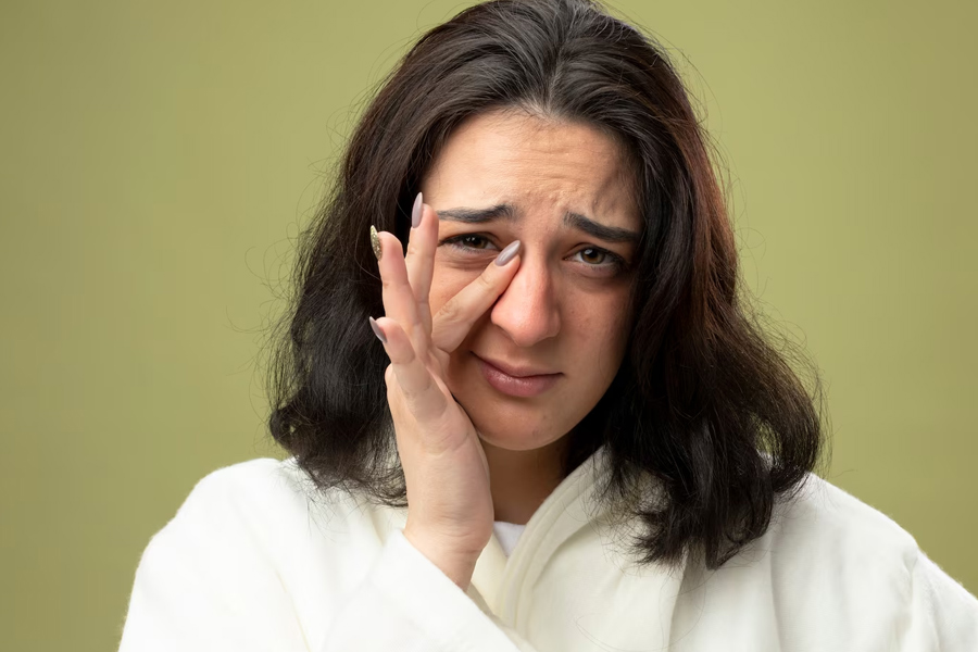 eye symptoms kidney problem