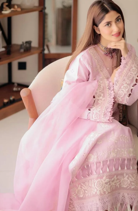 sajal aly embroidered