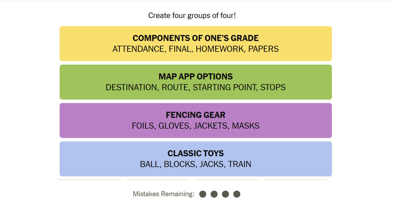 nyt connections for june 19 2025