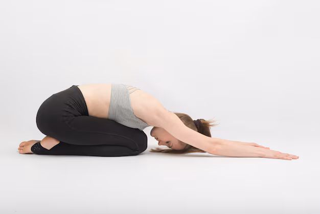 child pose