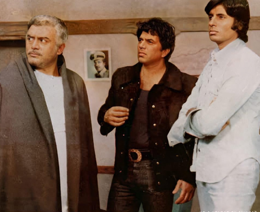 sholay movie italy
