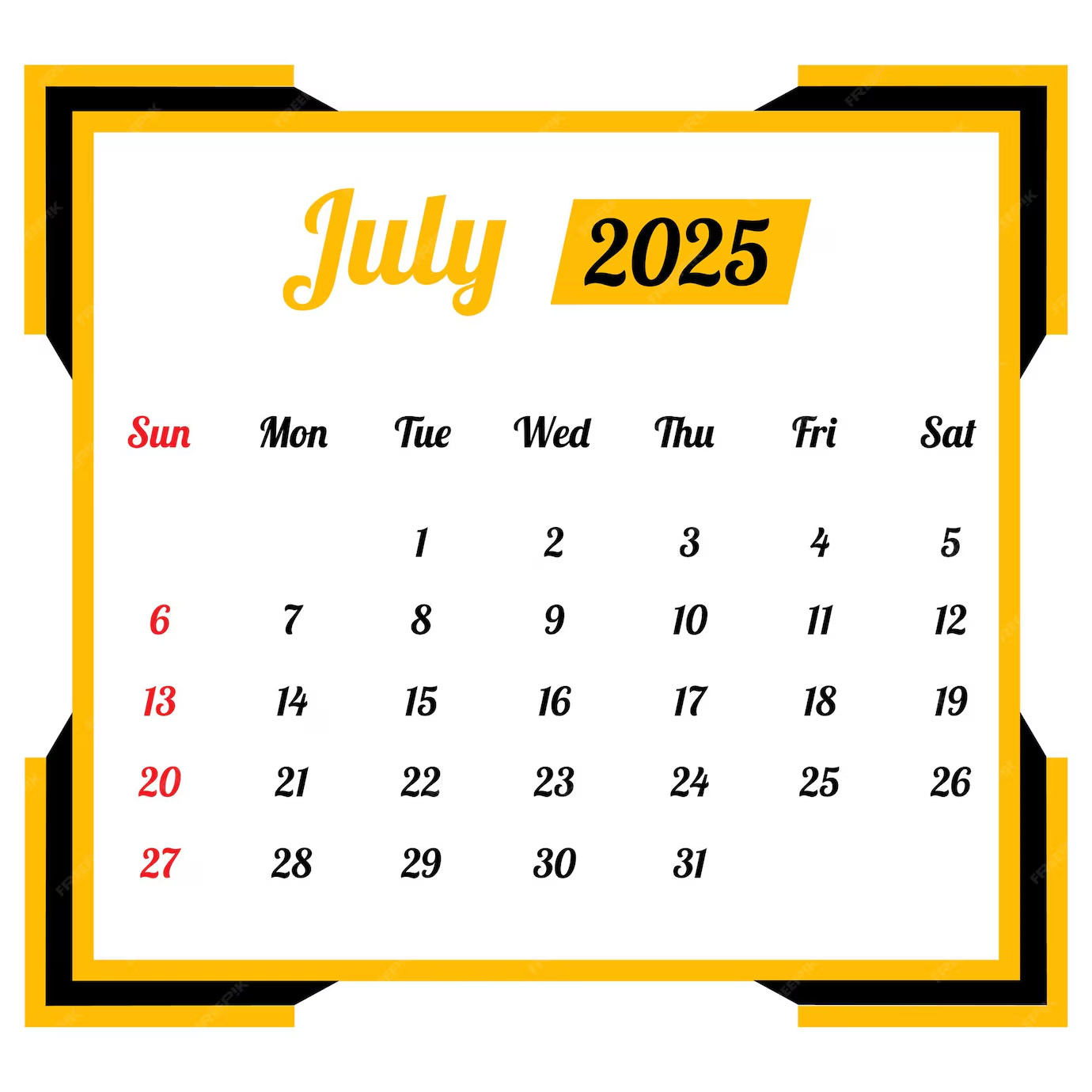 Bank Holidays in July 2025