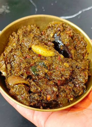 Gongura Pachadi (Sorrel Leaf Chutney)