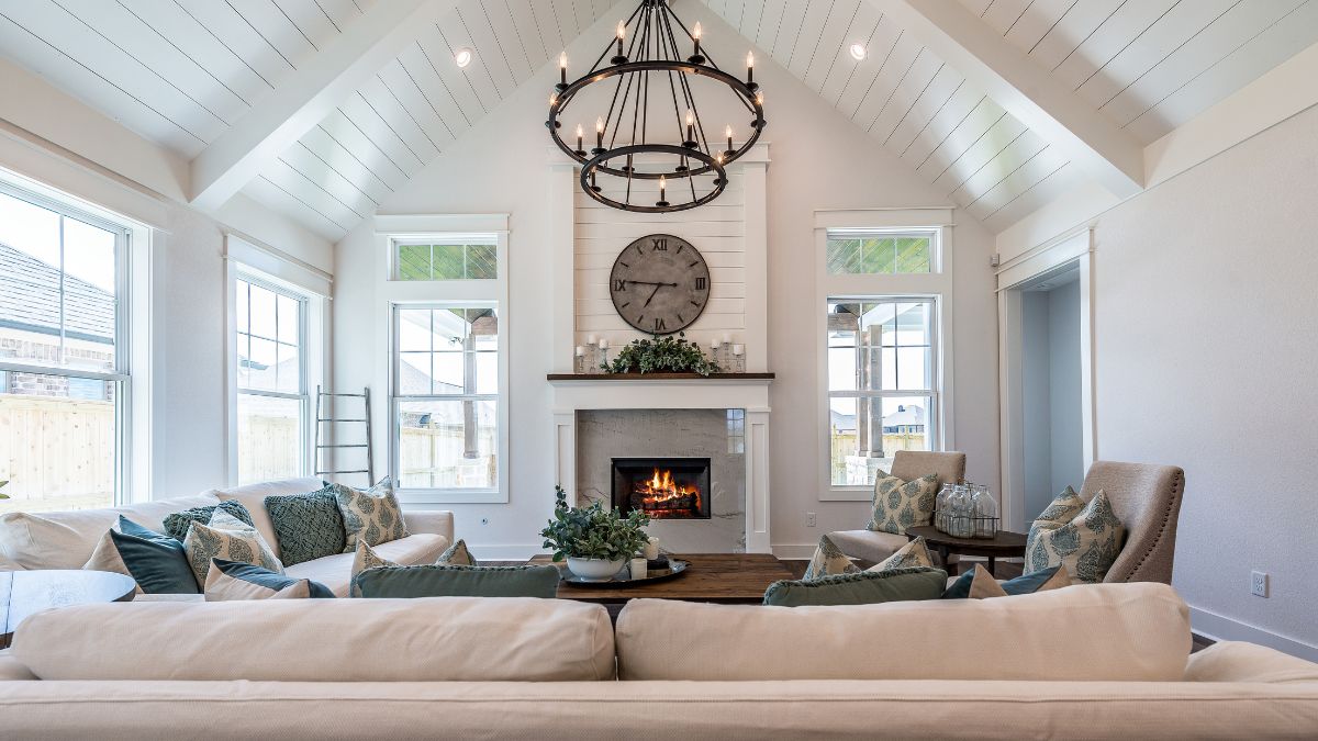 Vaulted Wooden Ceiling