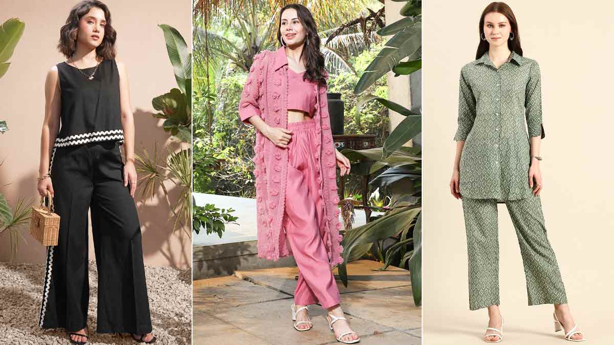6 Plain Cotton Co-ord Set Designs For A Chic Office Look