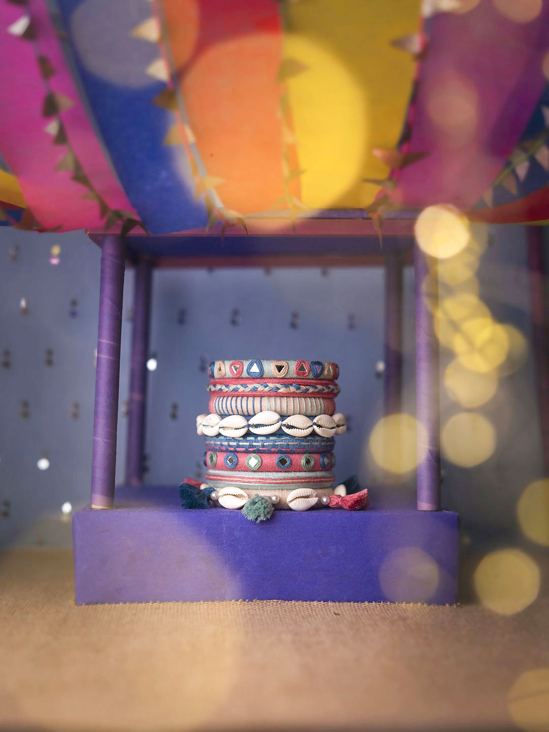 Cowrie Shell Bangle Design