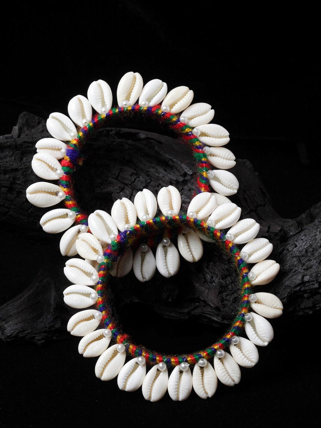 Pearl Shell Bangle Design