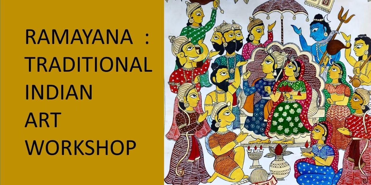Ramayana Traditional Indian Art Workshop
