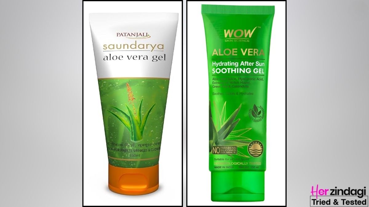 Patanjali Aloe Vera Gel vs WOW Aloe Vera Gel: Which One Is A Better Pick? | HZ Tried & Tested