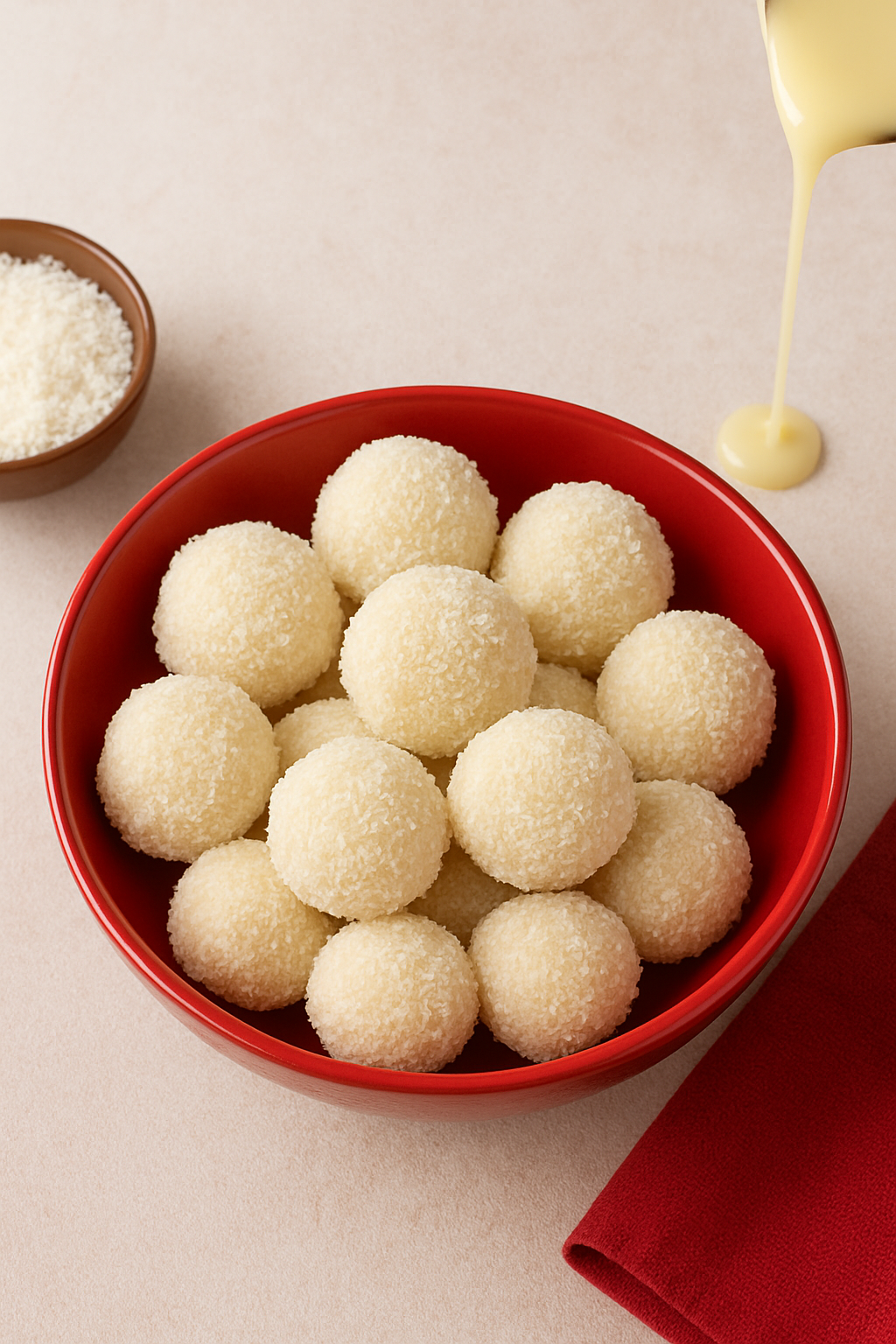 Coconut & Condensed Milk Ladoo