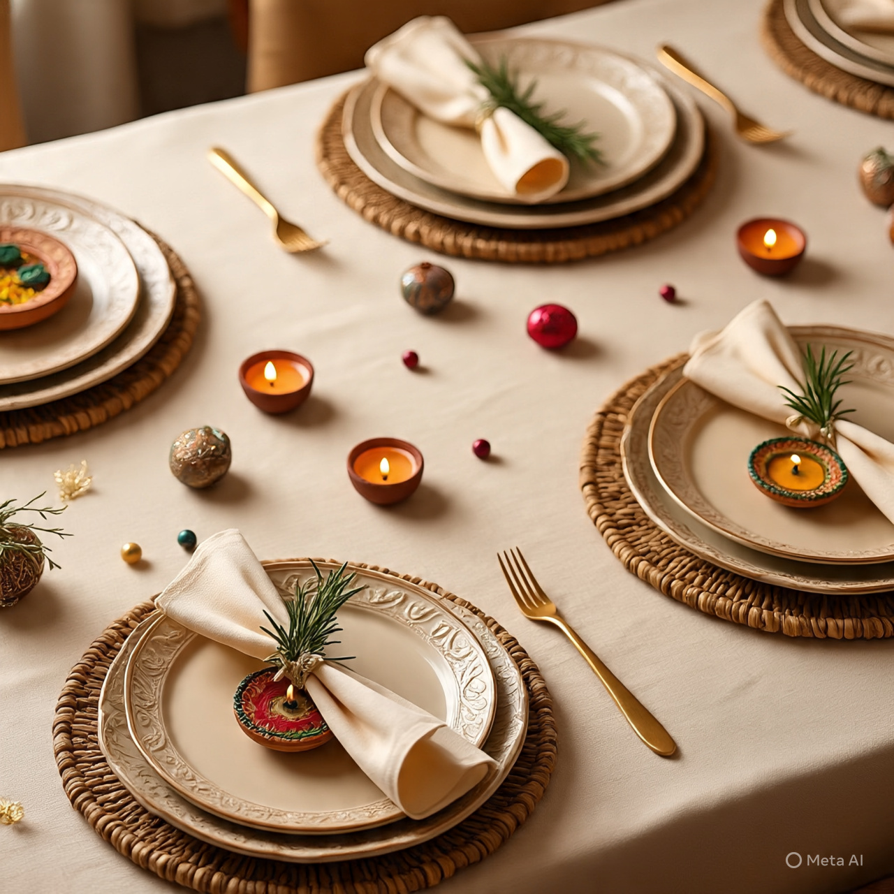 Artistic Place Settings
