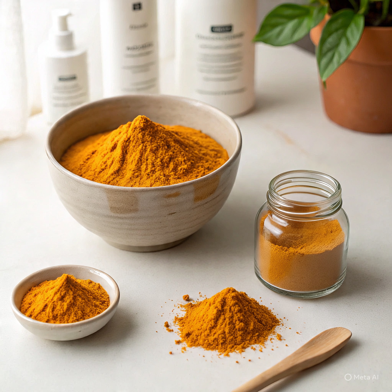 Masoor Dal And Turmeric Pack