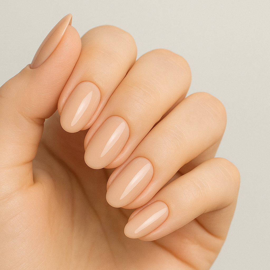 oval nail shape