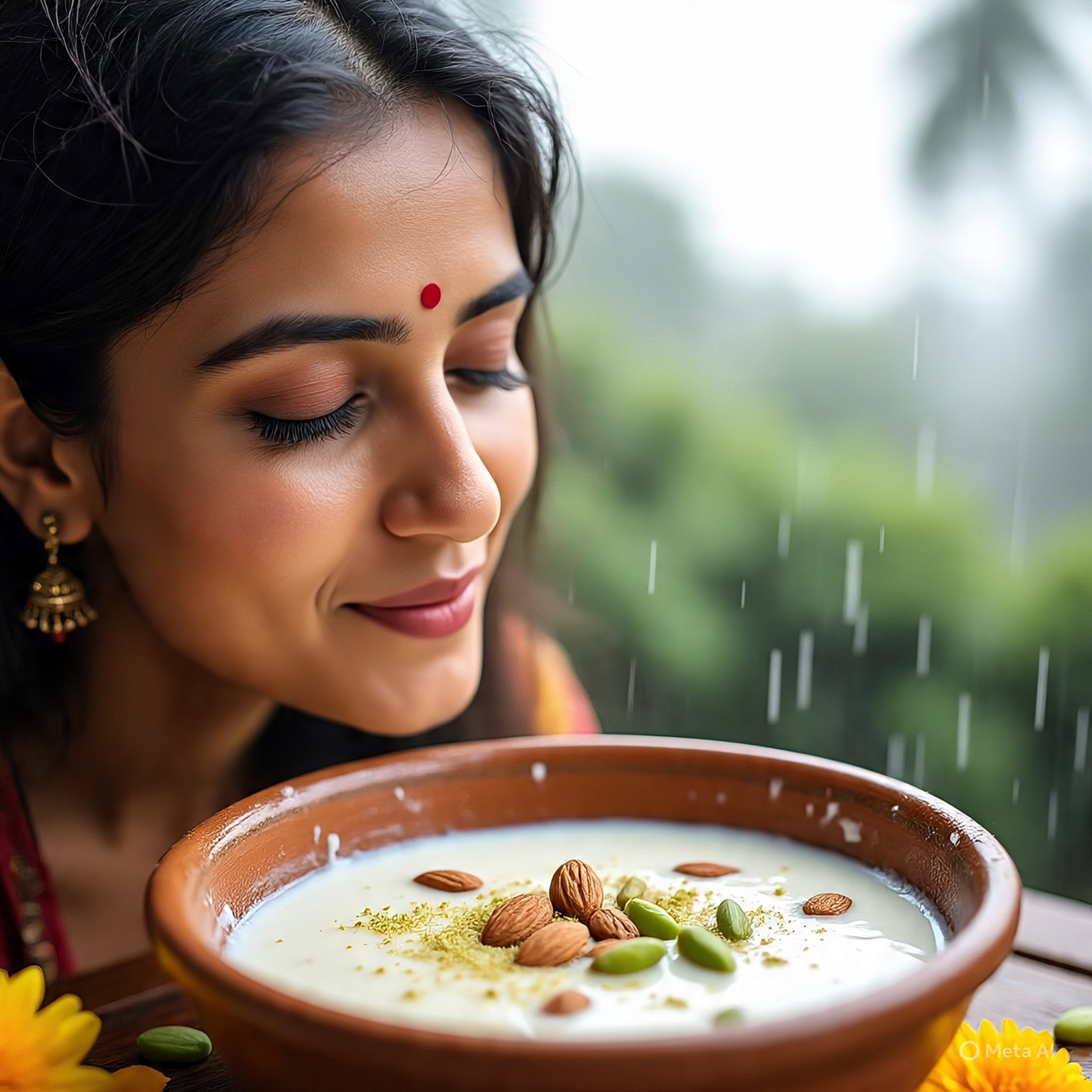 Kheer in monsoon season