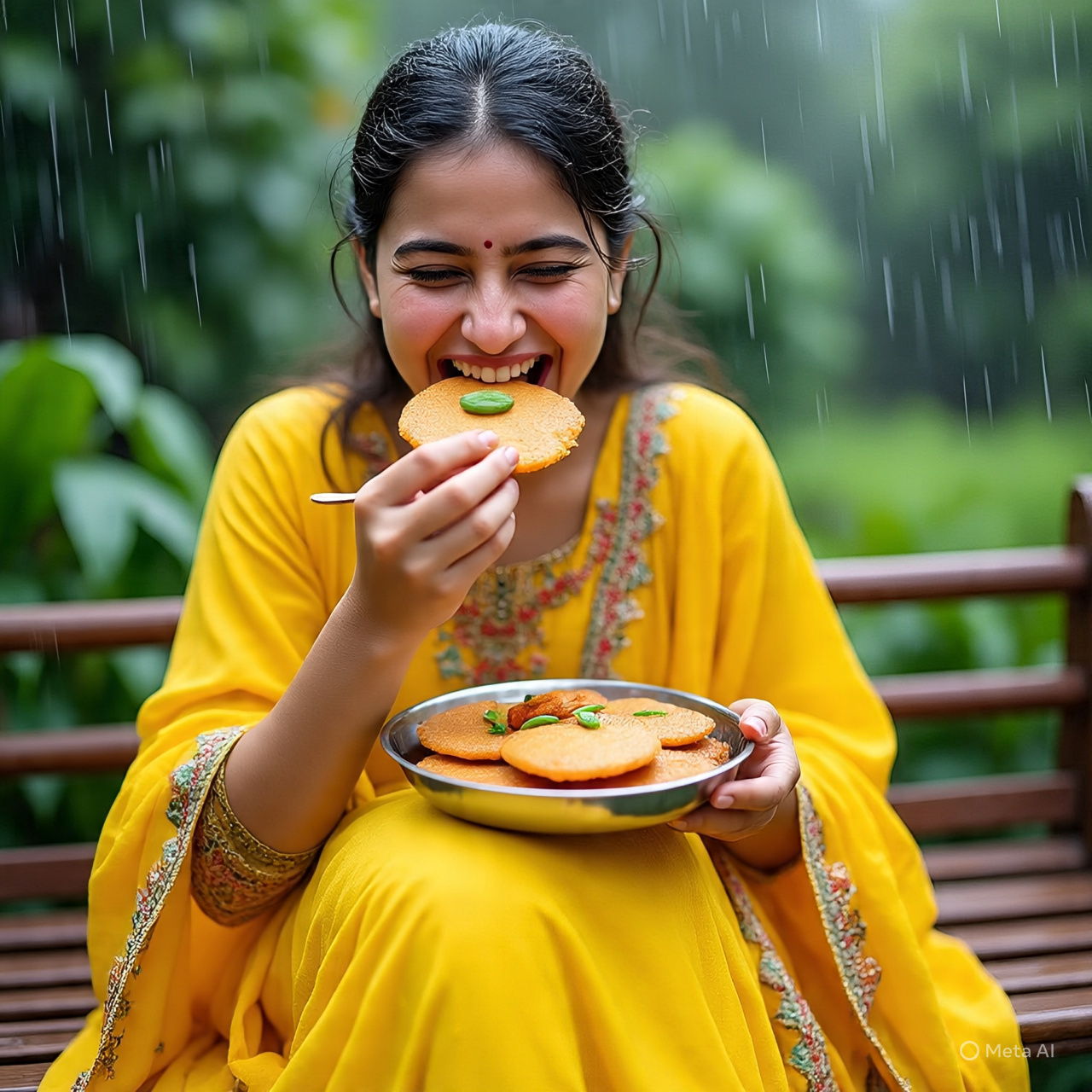 Malpua in monsoon season