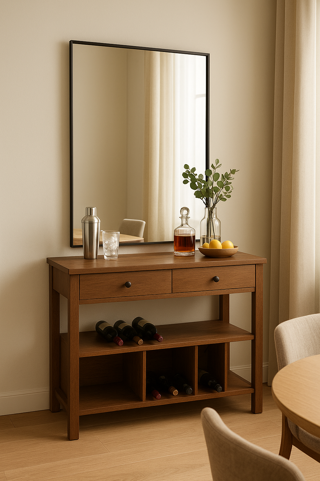 Multifunctional Bar-Cum-Console