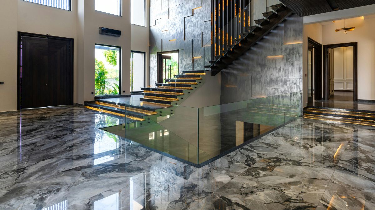 marble flooring