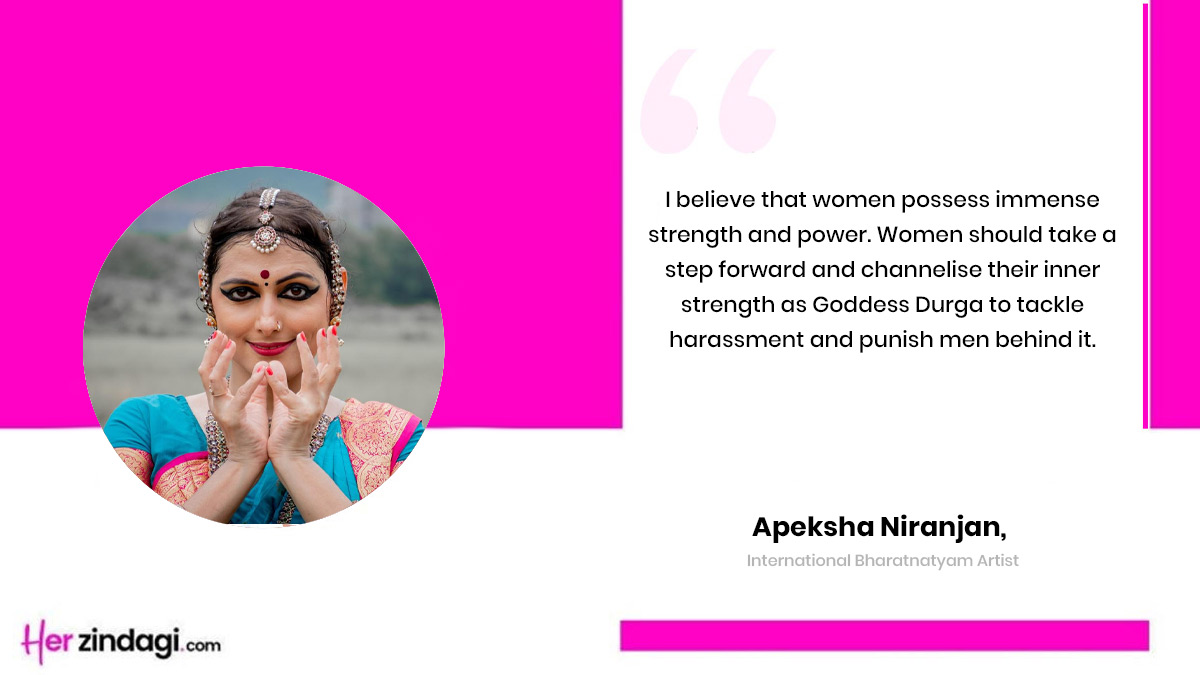 International Bharatnatyam Artist, Apeksha Niranjan on workplace harassment