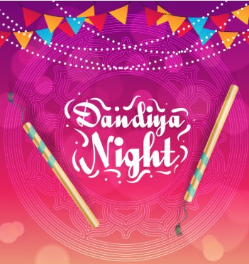 dandiya night caption