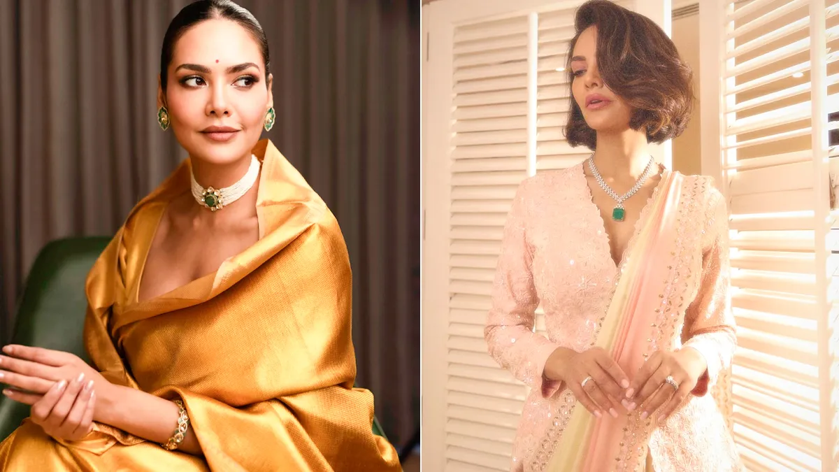 Diwali 2025: 5 Beautiful Saree Designs Inspired By Esha Gupta