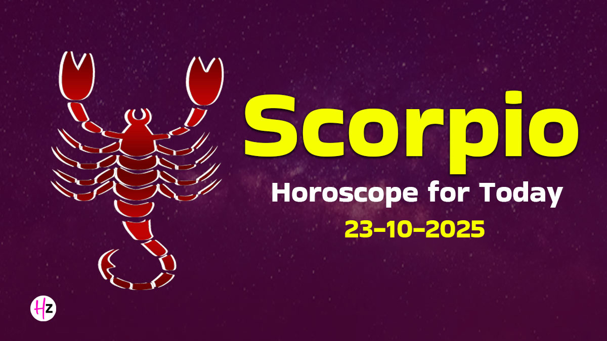 Scorpio Horoscope Today, 23 October 2025: Bhai Dooj Demands Time for Relationships and Work-Life Balance
