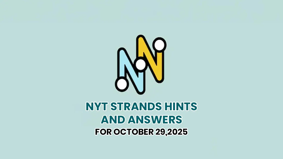 NYT Strands for October 29, 2025