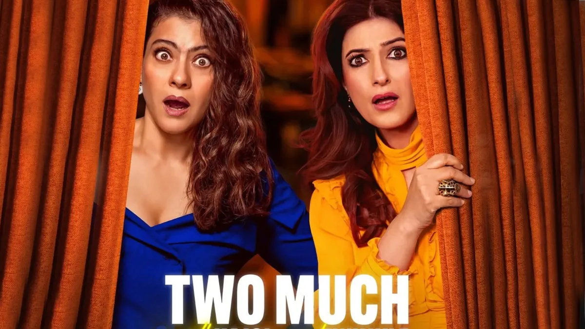 two much with kajol and twinkle a talk show